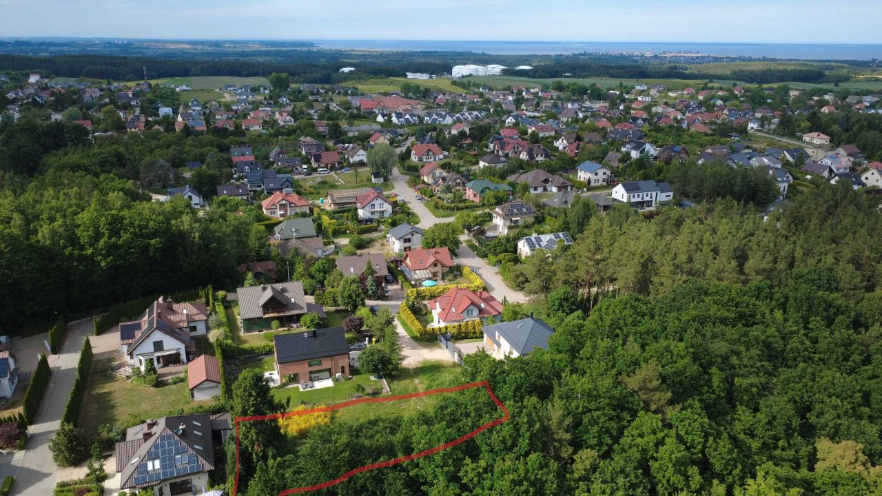 Działka budowlana Dębogórze, ul. Jagodowa. Zdjęcie 1