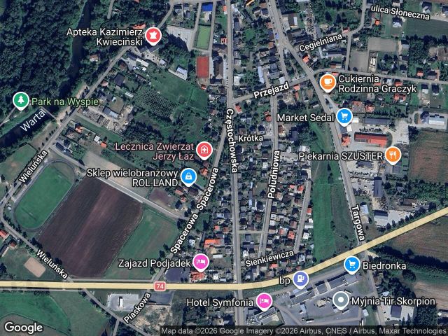 dom wolnostojący, 6 pokoi Osjaków, ul. Częstochowska. Zdjęcie 1