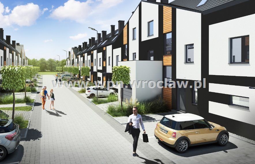 dom szeregowy, 5 pokoi Wrocław Jagodno, ul. Beli Bartoka. Zdjęcie 7