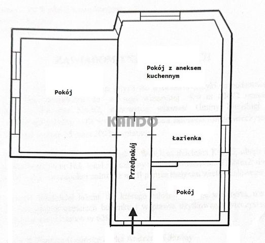Mieszkanie 3-pokojowe Wrocław Krzyki. Zdjęcie 10