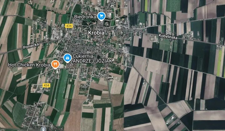 Działka budowlana Krobia, ul. Wiosenna