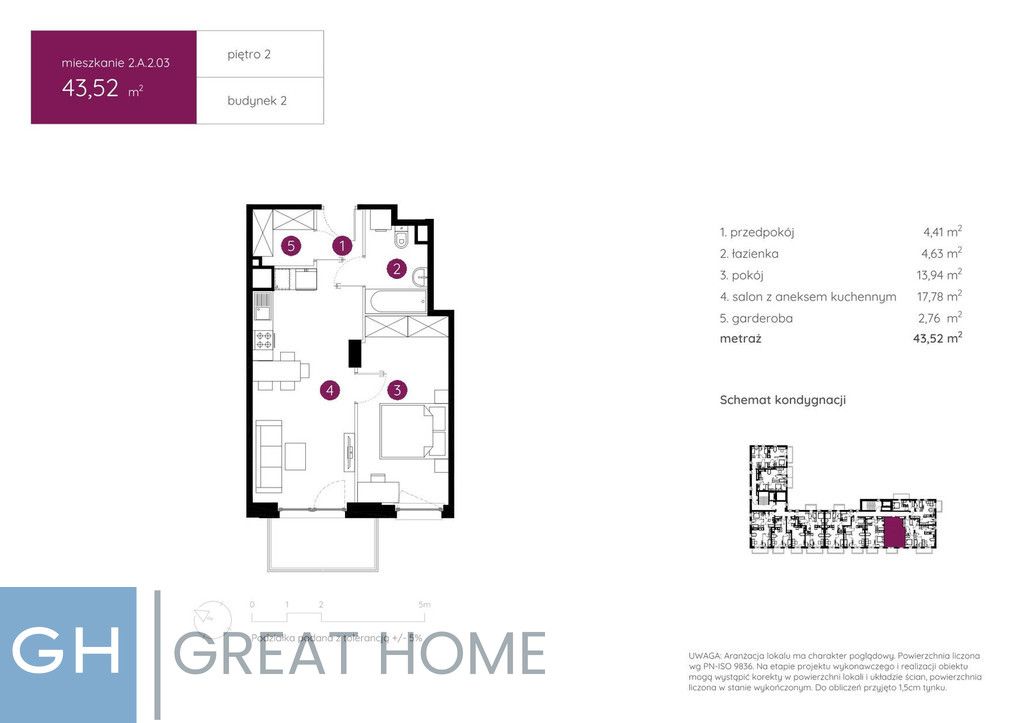 Mieszkanie 2-pokojowe Warszawa Ursus, ul. Posag 7 Panien. Zdjęcie 4