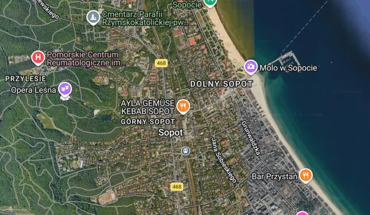 Mieszkanie 2-pokojowe Sopot, ul. Bohaterów Monte Cassino