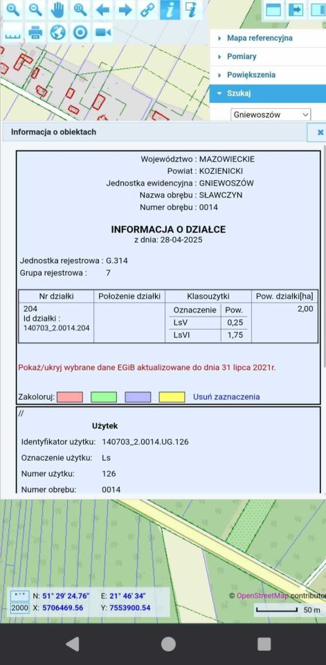 Działka leśna Sławczyn. Zdjęcie 6