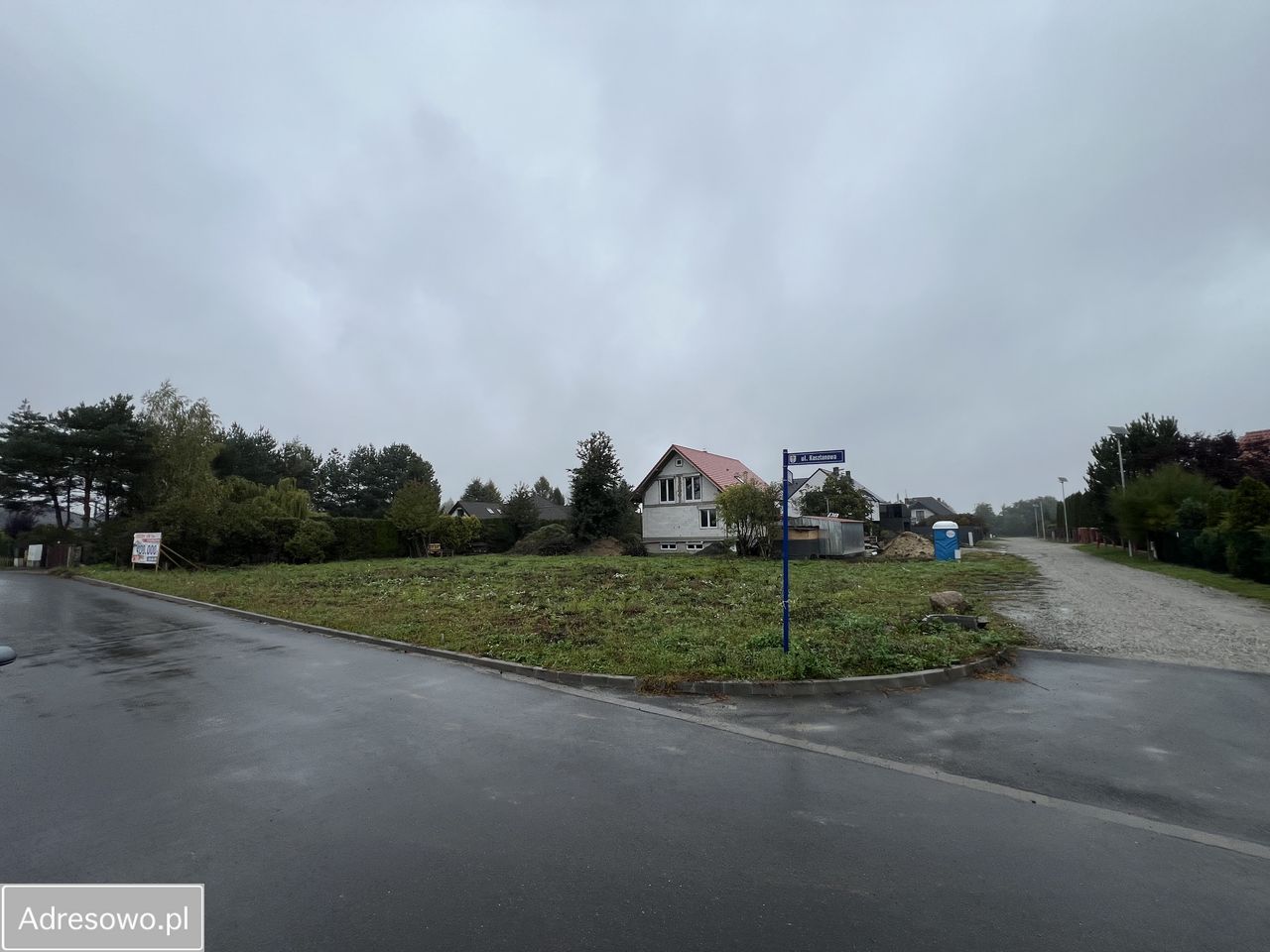 Działka budowlana Święta Katarzyna, ul. Kasztanowa. Zdjęcie 5