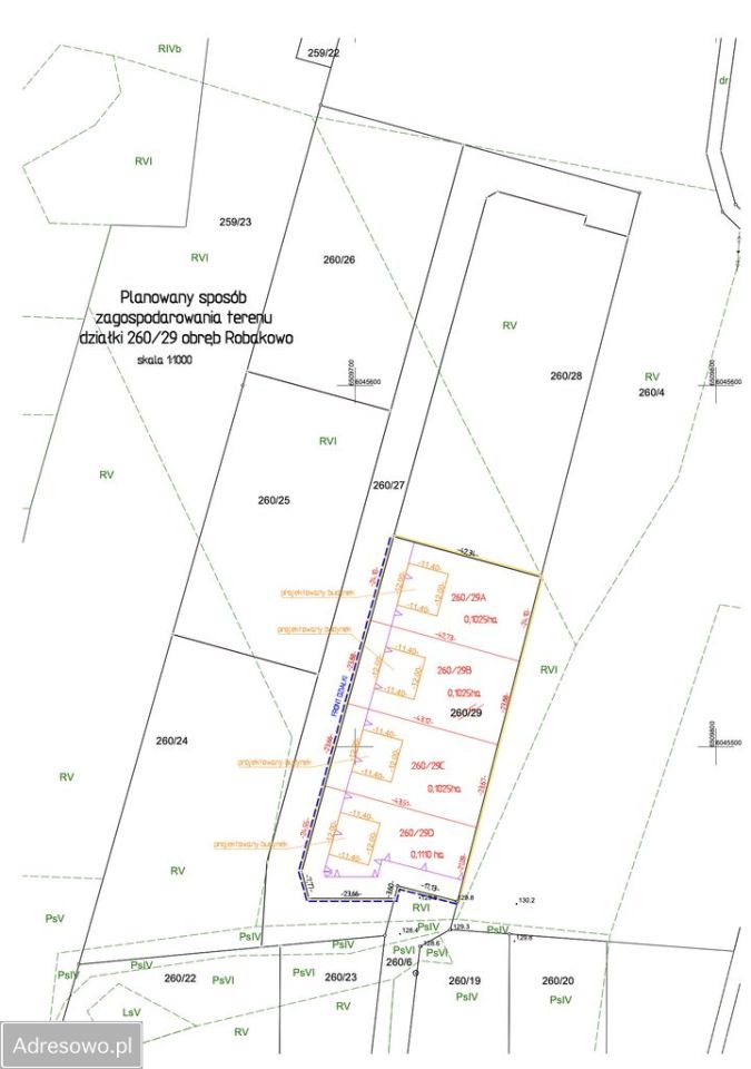 Działka budowlana Sychowo. Zdjęcie 6