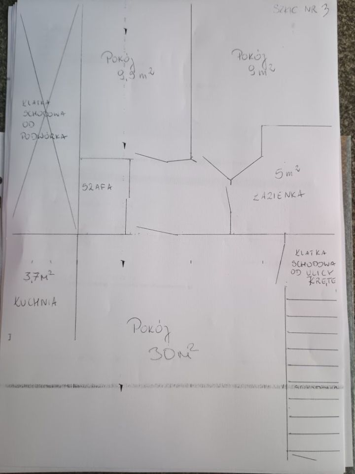 Mieszkanie 4-pokojowe Wrocław Ołbin, ul. Kręta. Zdjęcie 6