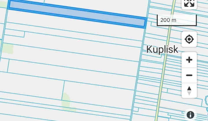 Działka rolna Kuplisk