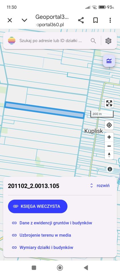 Działka rolna Kuplisk. Zdjęcie 1