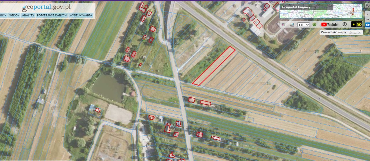 Działka rolna Nisko Podsanie, ul. Gruntowa