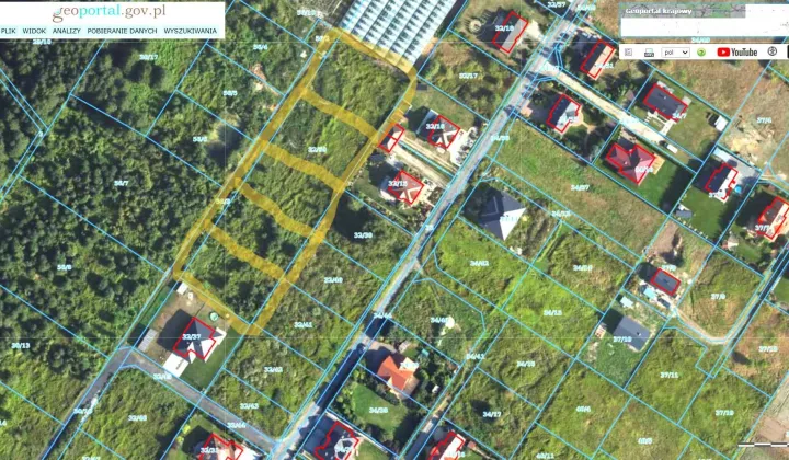 Działka budowlana Grudziądz, ul. Brzozowa