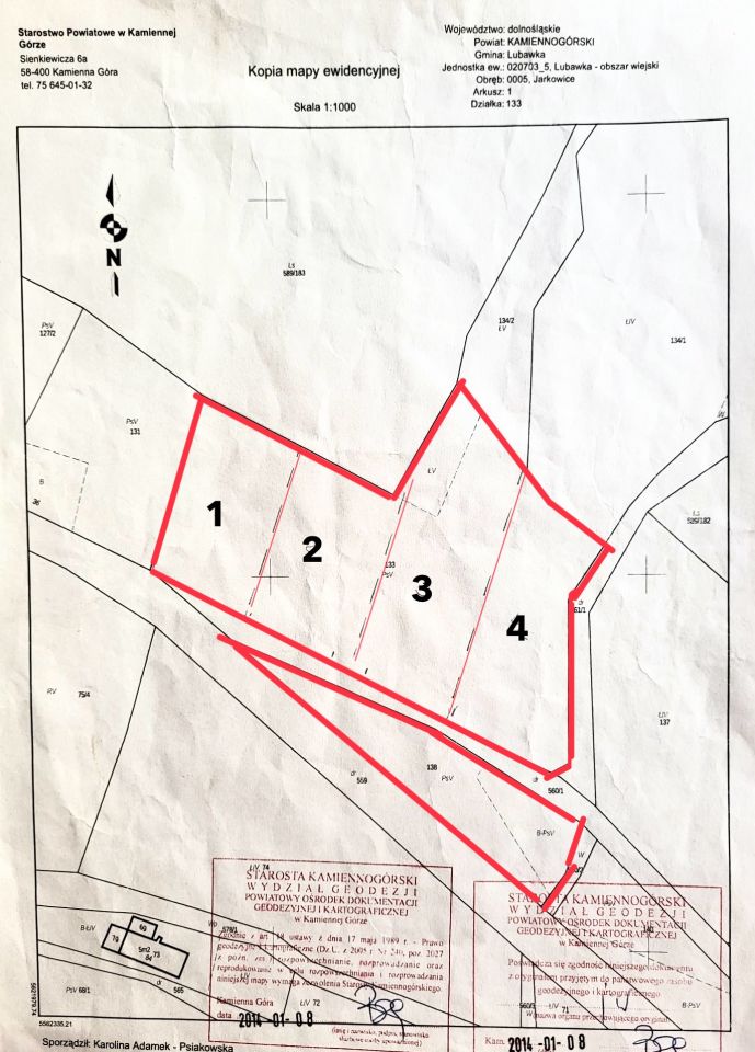 Działka rekreacyjna Jarkowice. Zdjęcie 6