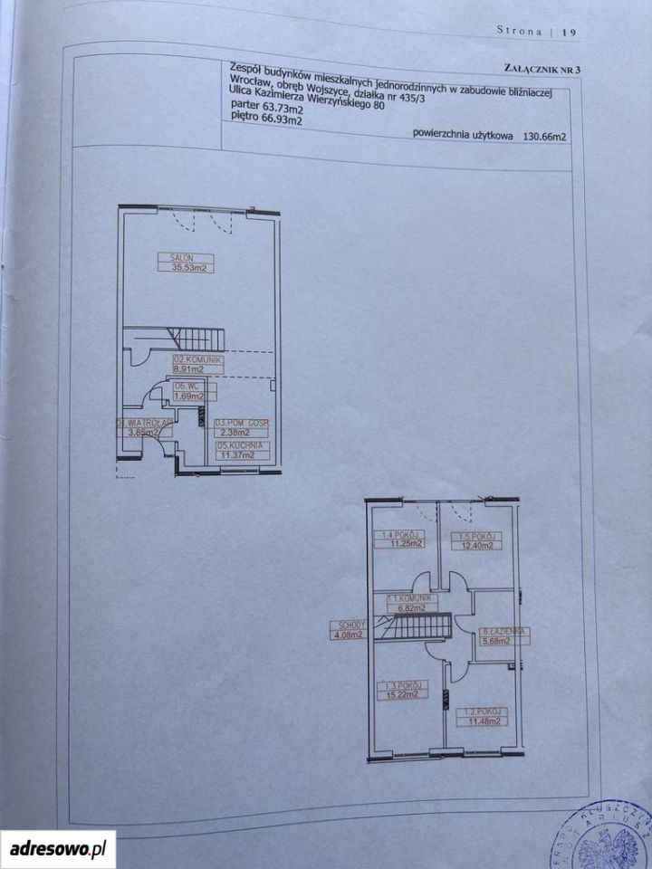 dom szeregowy, 5 pokoi Wrocław Krzyki, ul. Kazimierza Wierzyńskiego. Zdjęcie 13