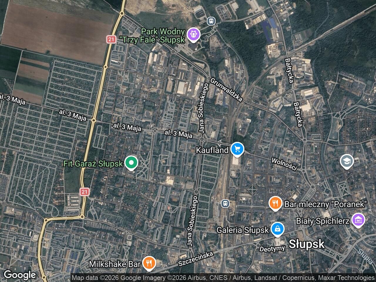 Mieszkanie 3-pokojowe Słupsk Centrum, ul. Królowej Jadwigi. Zdjęcie 1