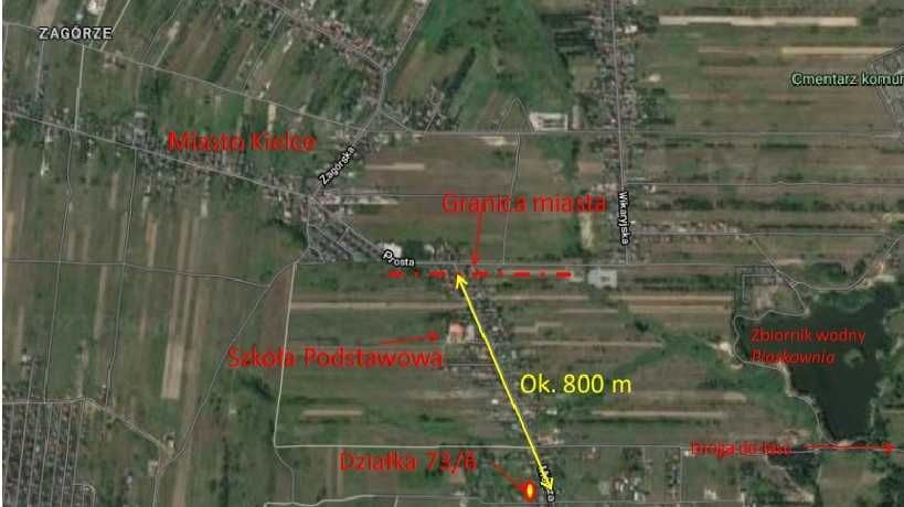 Działka budowlana Mójcza. Zdjęcie 2