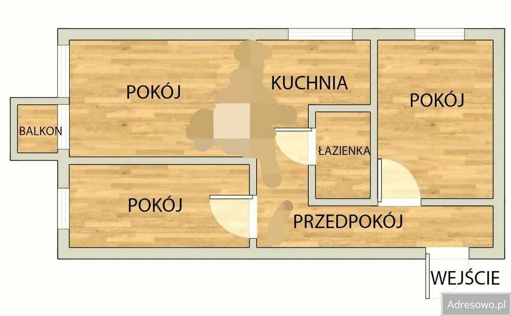 Mieszkanie 3-pokojowe Gdynia Chylonia, ul. Ludwika Zamenhofa. Zdjęcie 7