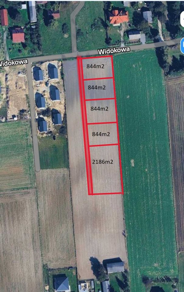 Działka budowlana Niedrzwica Duża, ul. Widokowa. Zdjęcie 4