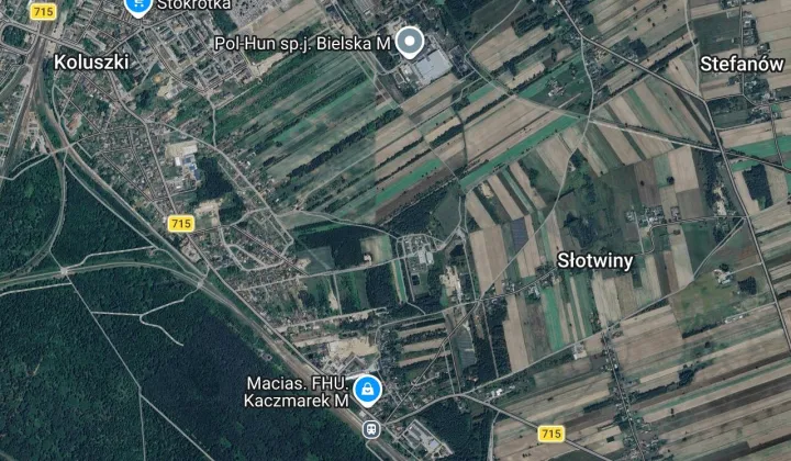 Działka rolna Koluszki, ul. św. Stanisława Kostki