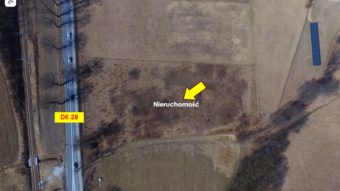 Działka inwestycyjna Juszczyn. Zdjęcie 4