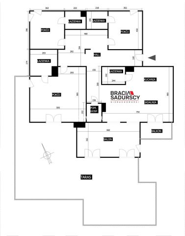 Mieszkanie 4-pokojowe Kraków Podgórze, ul. Przewóz. Zdjęcie 33