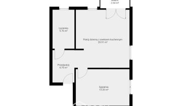 Mieszkanie 2-pokojowe Warszawa Mokotów, ul. Bluszczańska