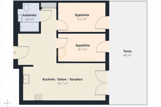 Mieszkanie 3-pokojowe Warszawa Ursynów, ul. Polki. Zdjęcie 11