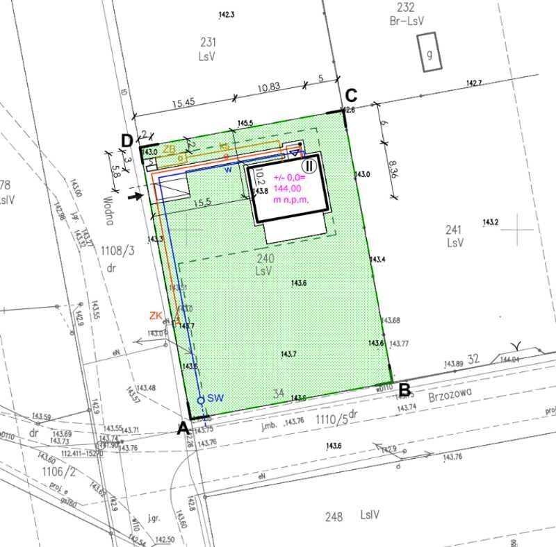 Działka budowlana Sokolniki-Las, ul. Brzozowa. Zdjęcie 4