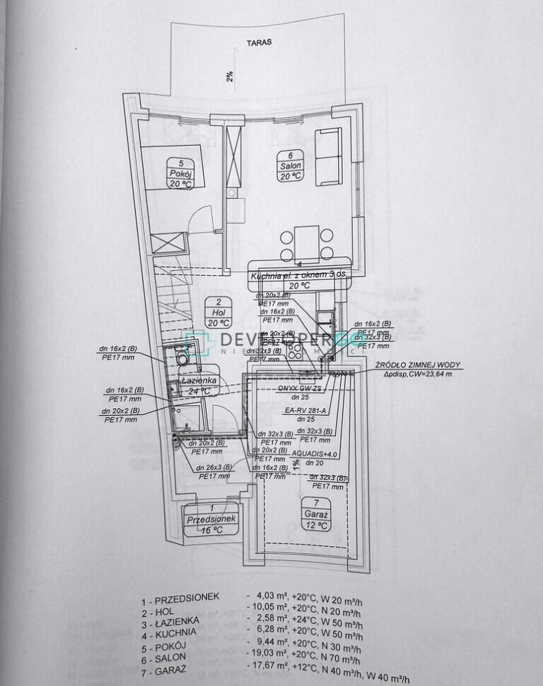 dom wolnostojący, 4 pokoje Siedlce, ul. Brzeska. Zdjęcie 12