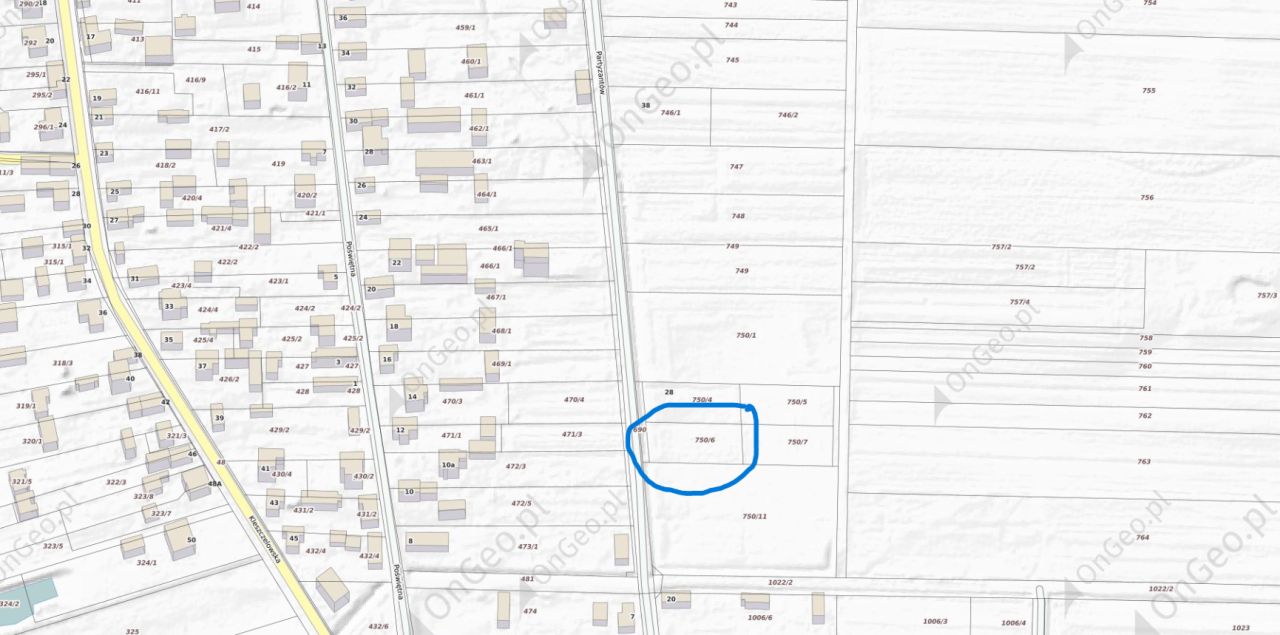 Działka budowlana Orla, ul. Partyzantów. Zdjęcie 2