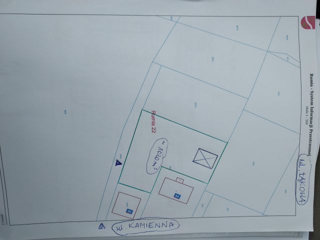 Działka budowlana Rumia, ul. Kamienna. Zdjęcie 1