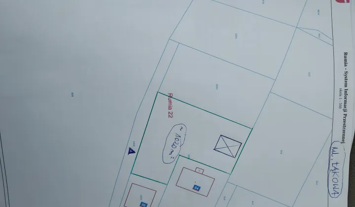 Działka budowlana Rumia, ul. Kamienna