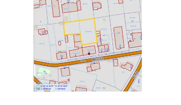 Działka inwestycyjna Chorzów, ul. Młyńska