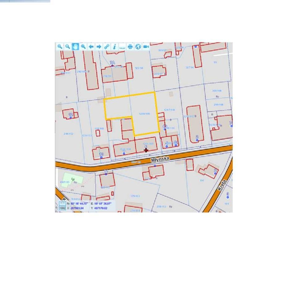 Działka inwestycyjna Chorzów, ul. Młyńska