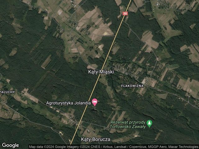 Działka rolno-budowlana Kąty-Miąski Flakowizna. Zdjęcie 1