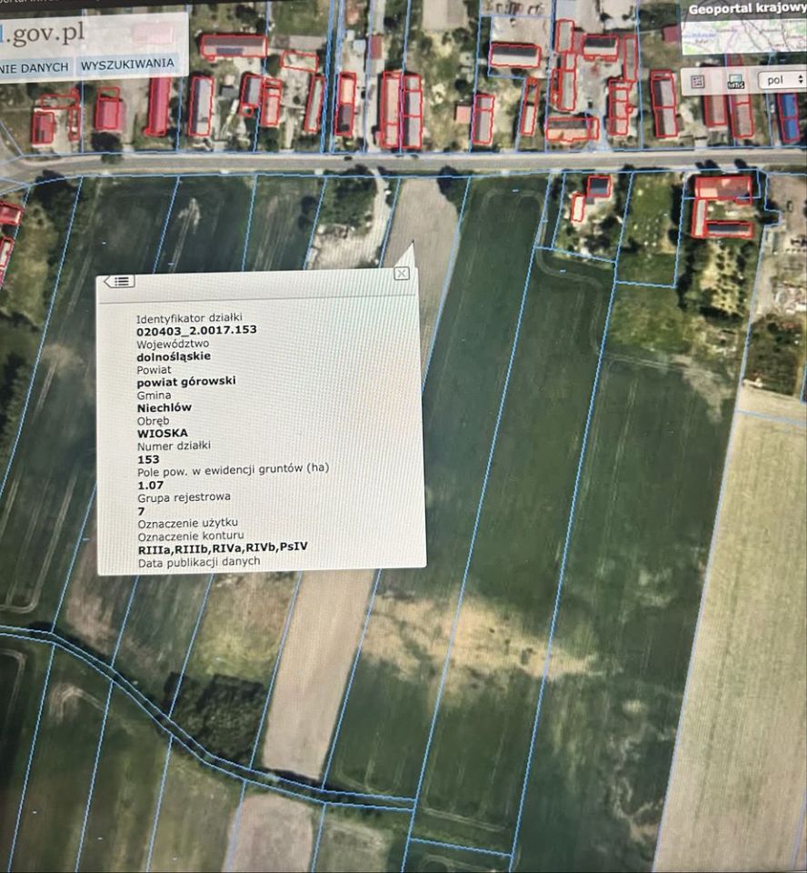 Działka rolno-budowlana Wioska. Zdjęcie 4