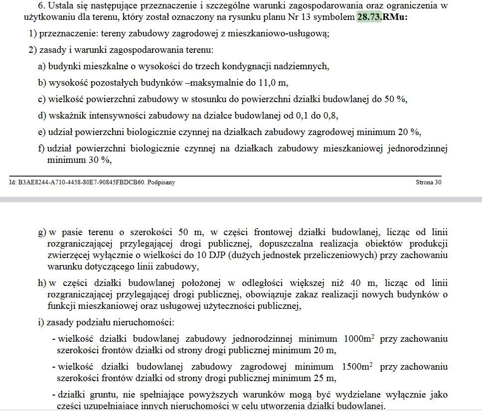 Działka rolno-budowlana Pokrzywna. Zdjęcie 7
