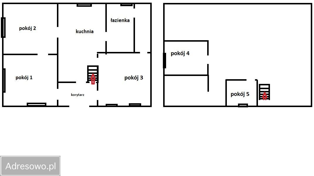 dom wolnostojący, 3 pokoje Kluczewo, ul. Białego Orła. Zdjęcie 6