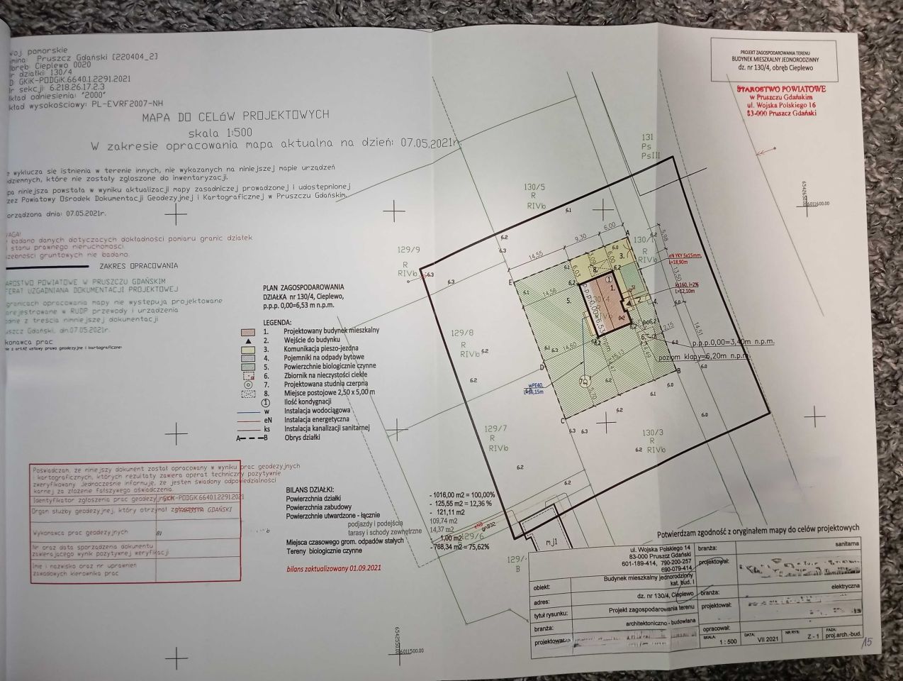 Działka budowlana Cieplewo, ul. Przemysłowa. Zdjęcie 8