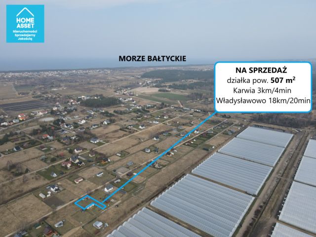 Działka rekreacyjna Karwieńskie Błoto Pierwsze Sławoszynko. Zdjęcie 4