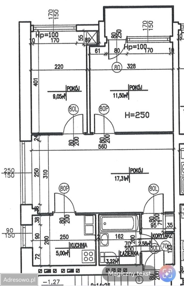Mieszkanie 3-pokojowe Warszawa Bielany, ul. Antoniego Magiera. Zdjęcie 7