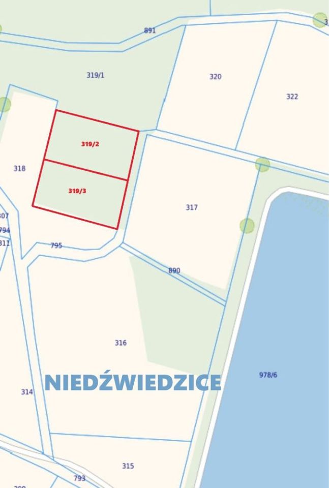 Działka budowlana Niedźwiedzice. Zdjęcie 4