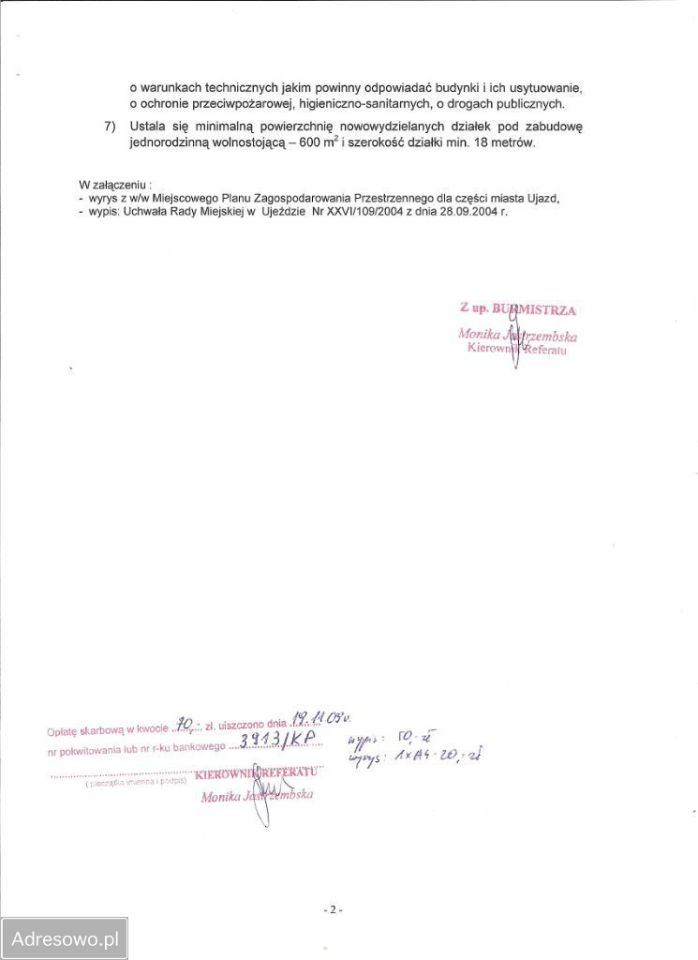 Działka budowlana Ujazd, ul. Traugutta. Zdjęcie 14