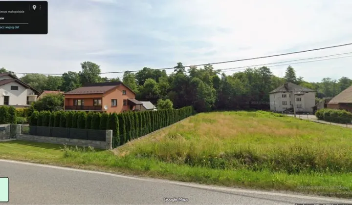 Działka budowlana Spytkowice, ul. Wadowicka