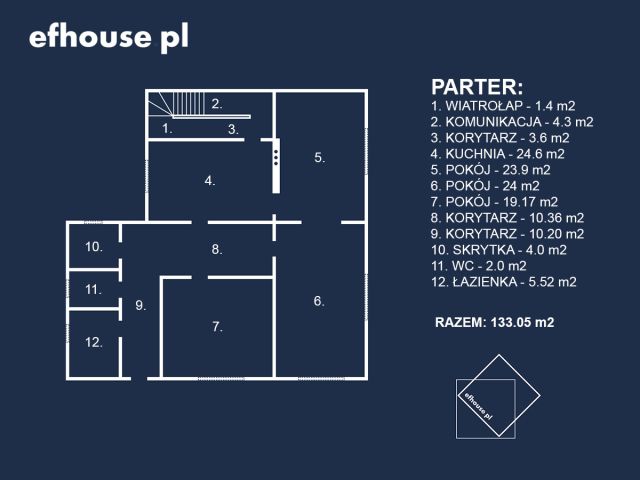 dom wolnostojący, 5 pokoi Murczyn. Zdjęcie 18