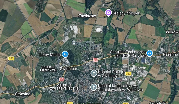 Mieszkanie 3-pokojowe Świdnica Centrum, ul. Waleriana Łukasińskiego