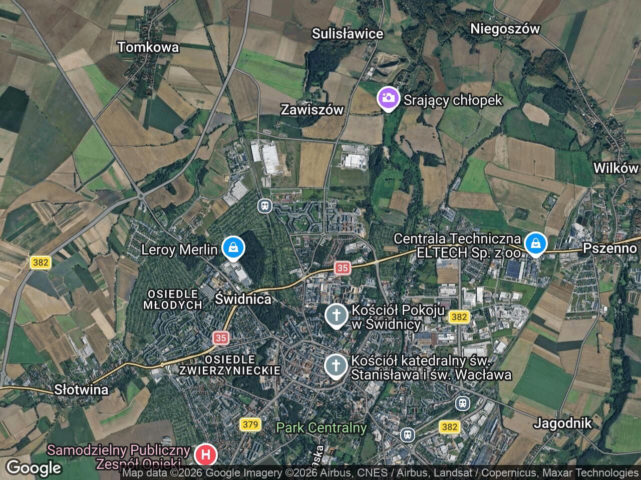 Świdnica Centrum, ul. Waleriana Łukasińskiego Mieszkanie - 3 pokoje - 60 m² - parter