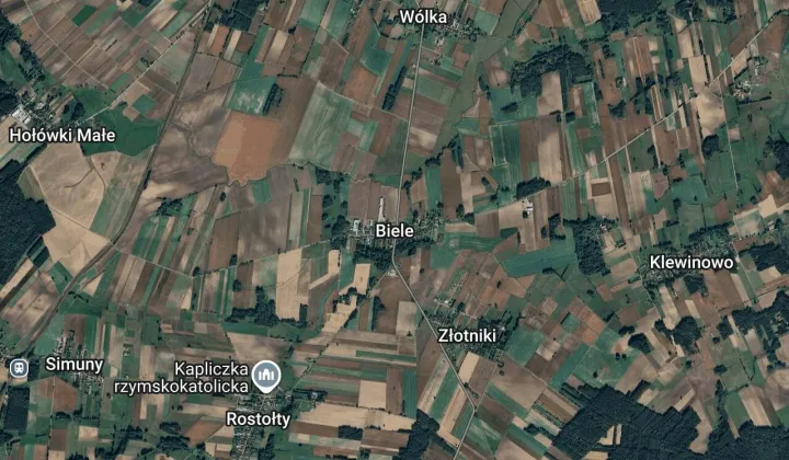 Działka rolno-budowlana Biele