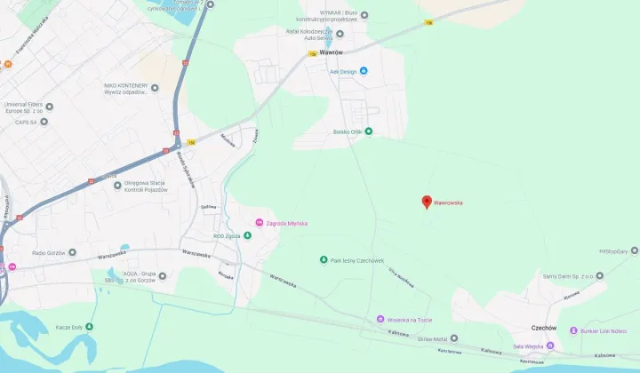 Działka budowlana Czechów, ul. Wawrowska