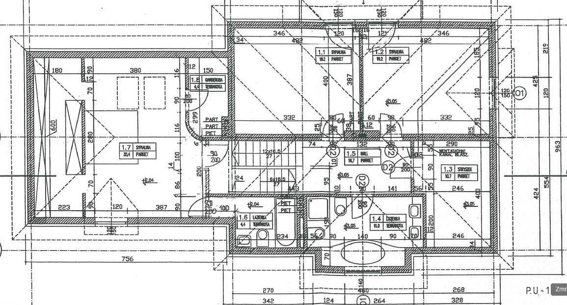 dworek, 5 pokoi Warszawa Wawer, ul. Izbicka. Zdjęcie 25