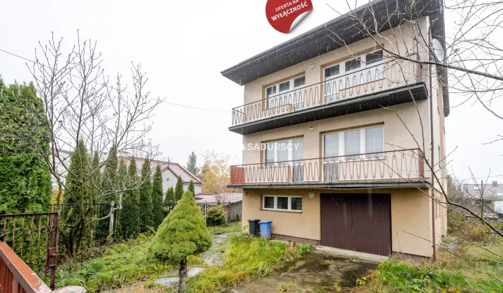 dom wolnostojący, 6 pokoi Kraków Podgórze, ul. Szczęśliwa